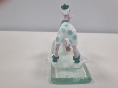 Murano Glass Golfer Handmade Figurine
