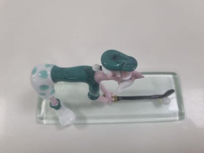 Murano Glass Golfer Handmade Figurine