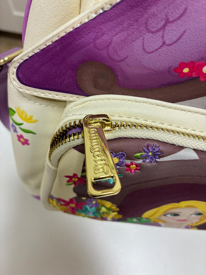 Disney Loungefly Tangled Tower Scene Rapunzel Princess Mini Backpack