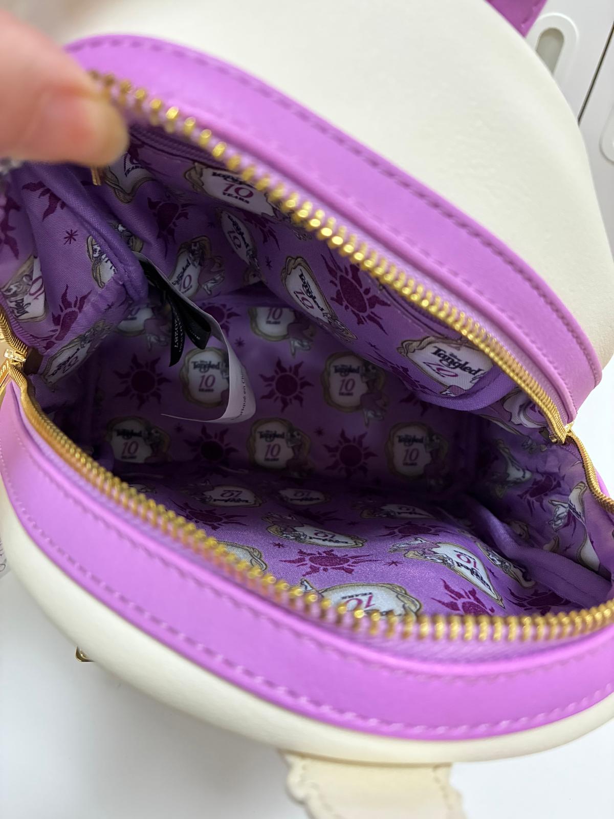 Disney Loungefly Tangled Tower Scene Rapunzel Princess Mini Backpack