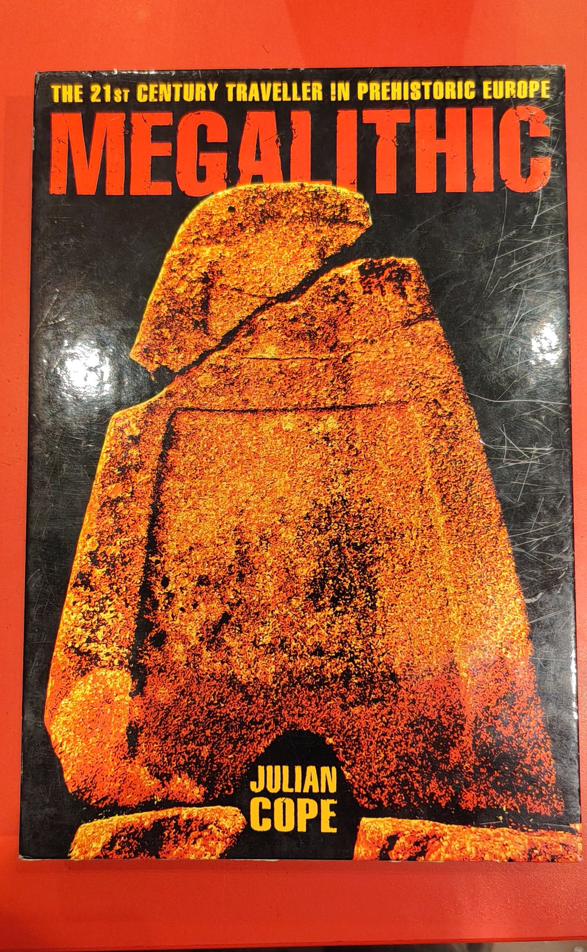 The Megalithic Europe by Julian Cope first edition hardcover with slipcase signed copy