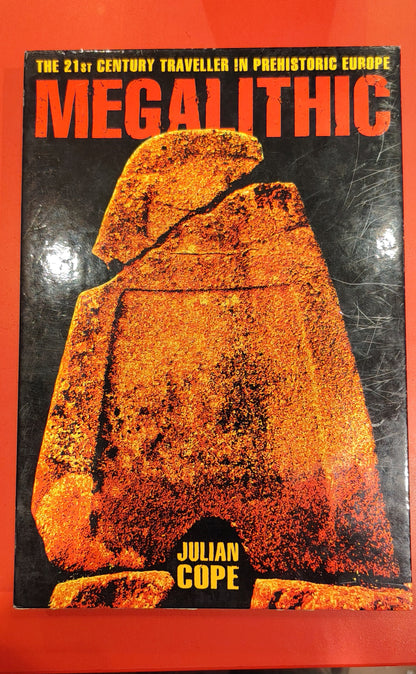 The Megalithic Europe by Julian Cope first edition hardcover with slipcase signed copy