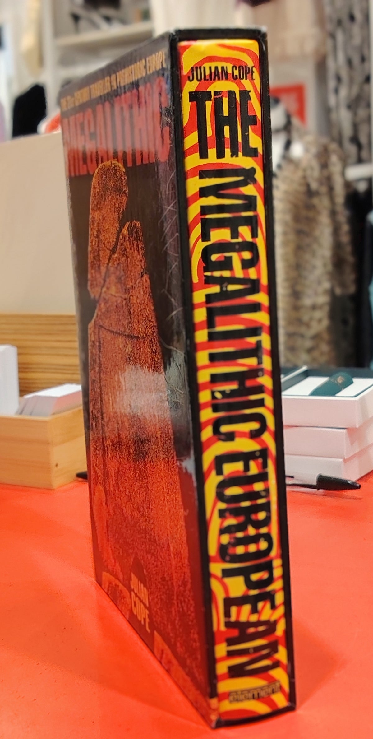 The Megalithic Europe by Julian Cope first edition hardcover with slipcase signed copy