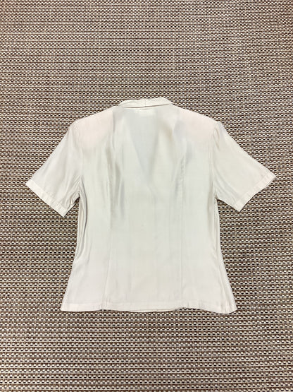 Jeff Banks Beige Silk Blouse Size 12