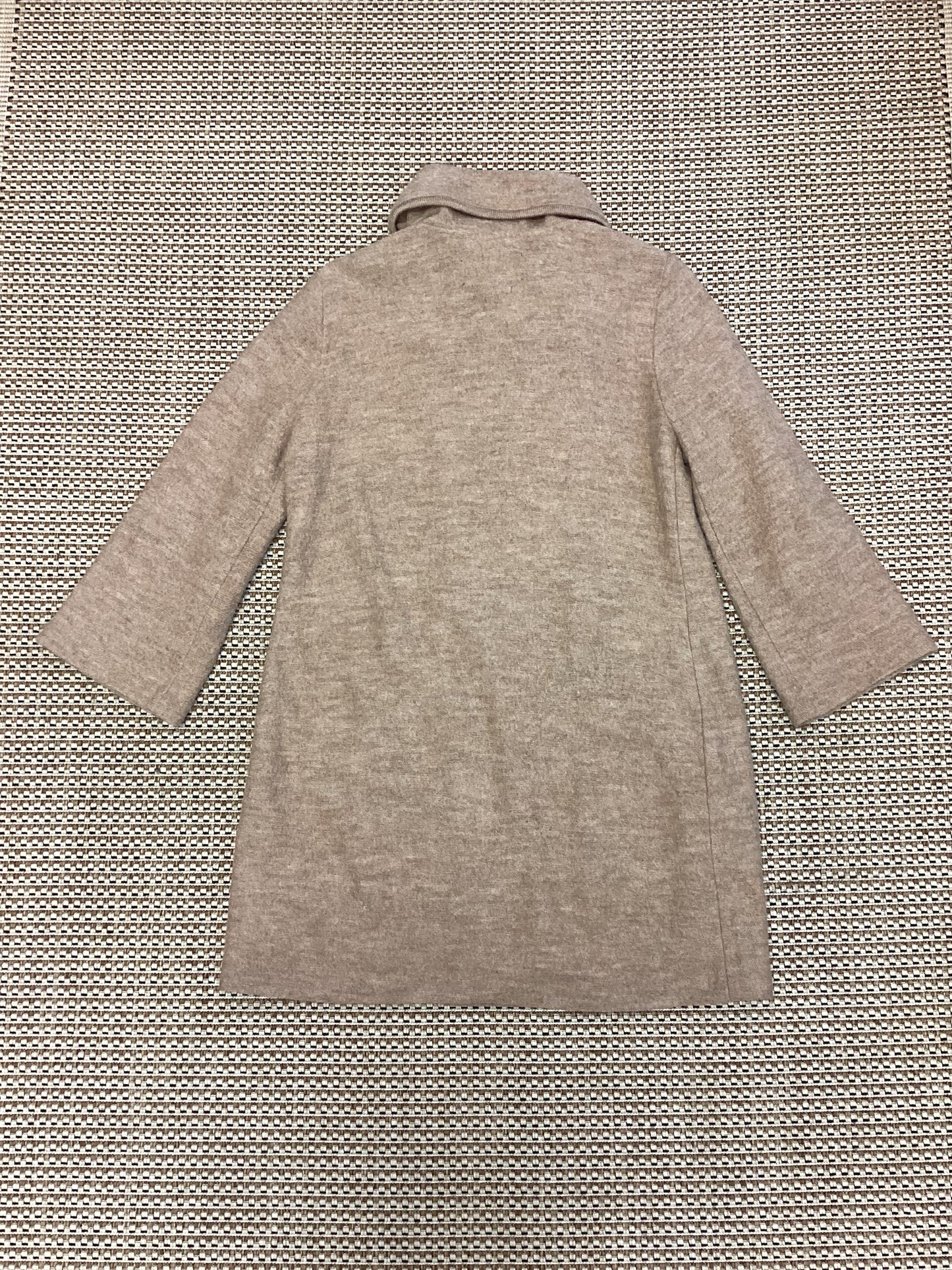 Paul Costelloe Beige Wool Coatigan Size 14