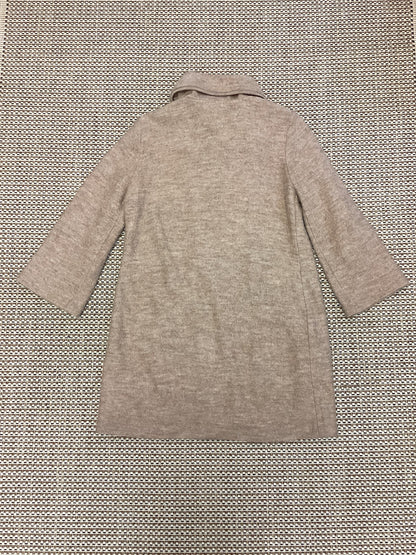 Paul Costelloe Beige Wool Coatigan Size 14
