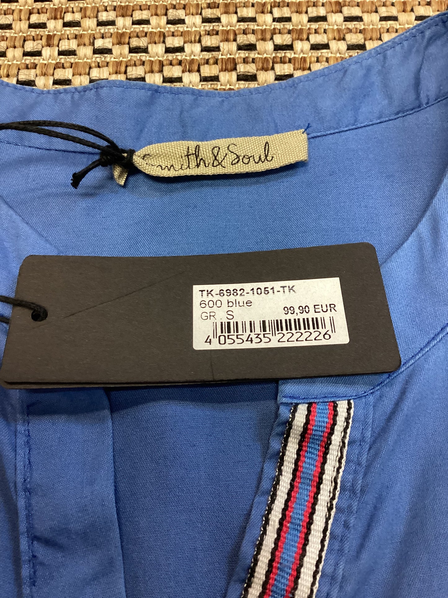 BNWT Smith and Soul Blue Shirt Dress Size S