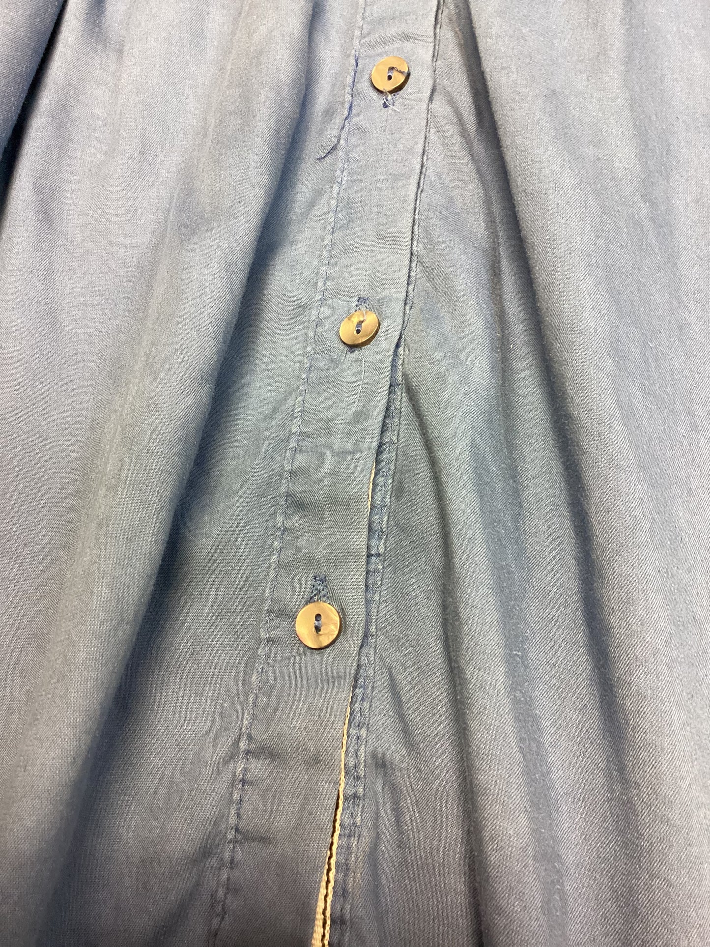 BNWT Smith and Soul Blue Shirt Dress Size S