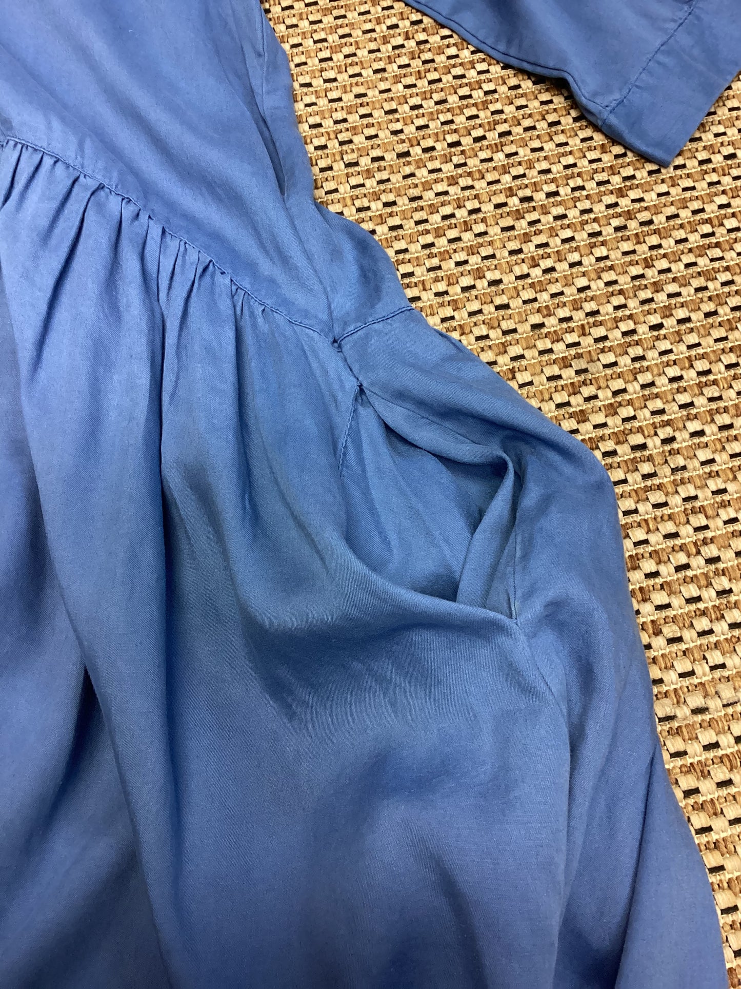 BNWT Smith and Soul Blue Shirt Dress Size S