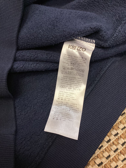Kenzo Navy Blue Cotton Tiger Crew Sweatshirt Size S