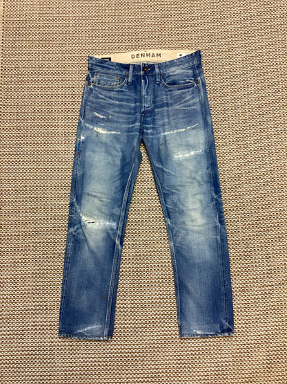 Denham Mid-Wash Blue 'Forge' Jeans Size M