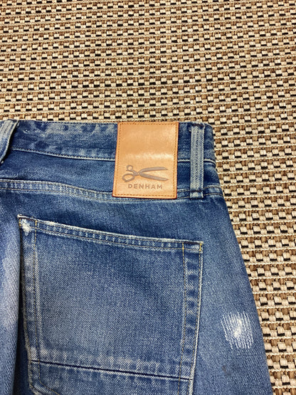 Denham Mid-Wash Blue 'Forge' Jeans Size M