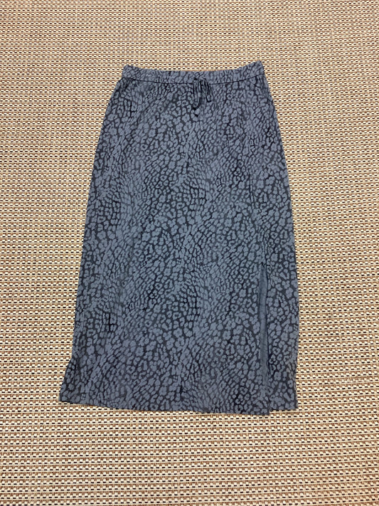 BNWT Hush Grey Leopard Print 'Jay' Midi Skirt Size 10