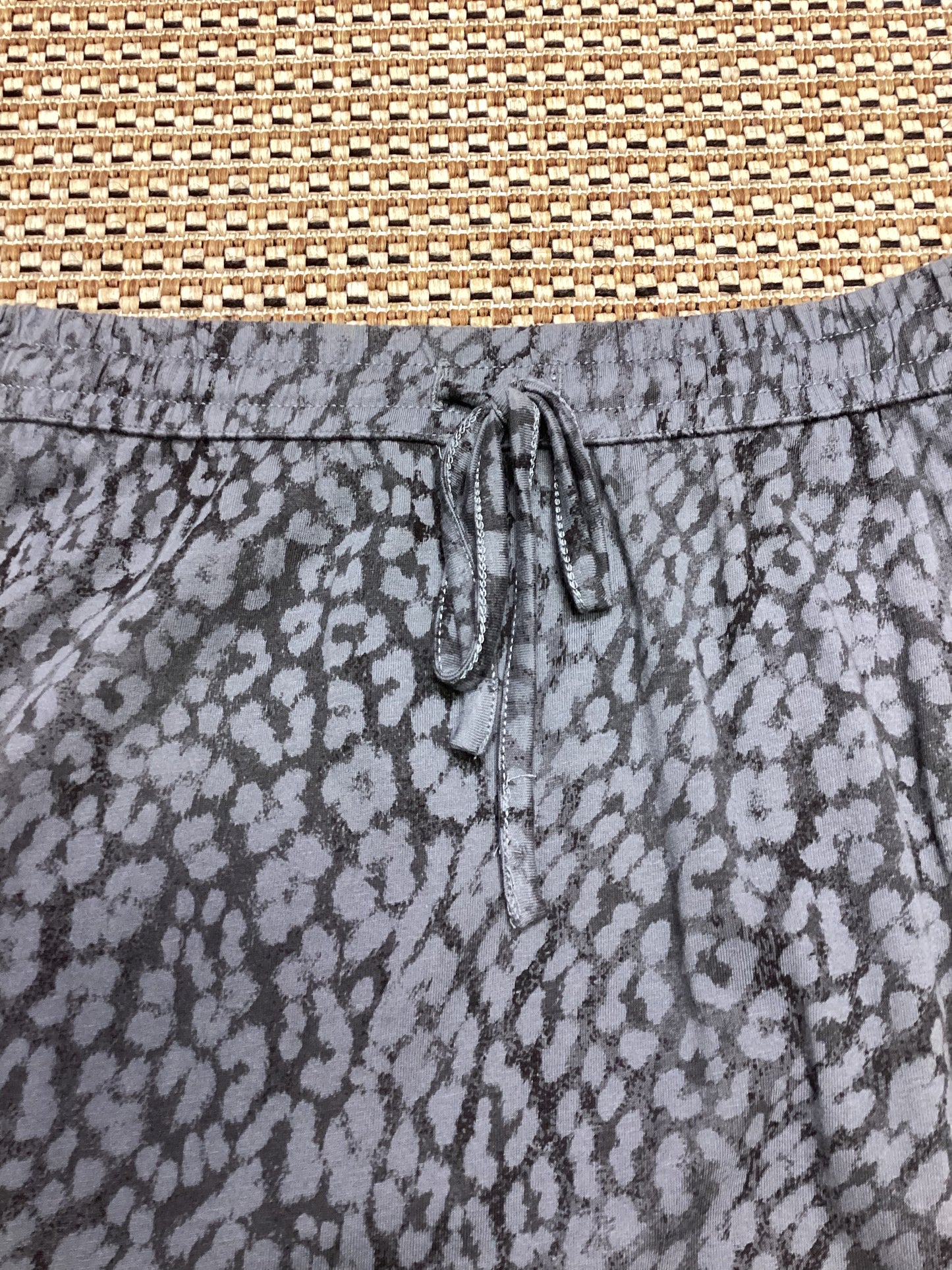 BNWT Hush Grey Leopard Print 'Jay' Midi Skirt Size 10