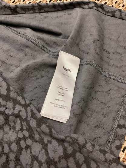 BNWT Hush Grey Leopard Print 'Jay' Midi Skirt Size 10