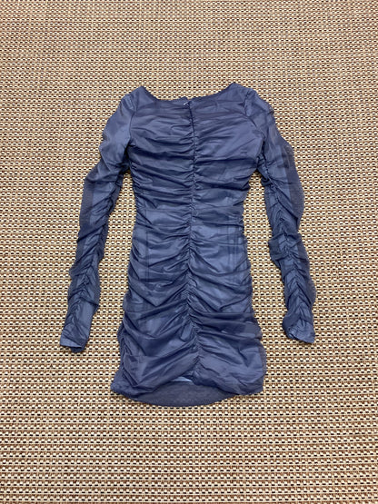 Oh Polly Grey Mini Bodycon Dress Size 8