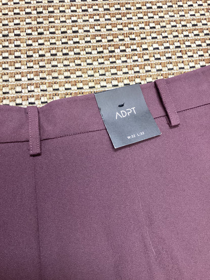 BNWT ADPT Purple 'Baytown' Trousers Size M