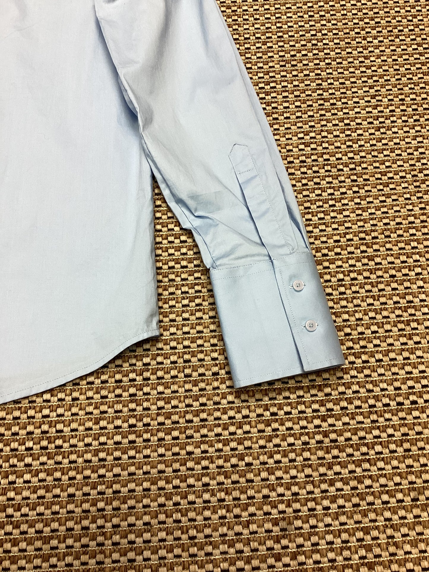 BNWT John Richmond Blue Cotton Shirt Size XL