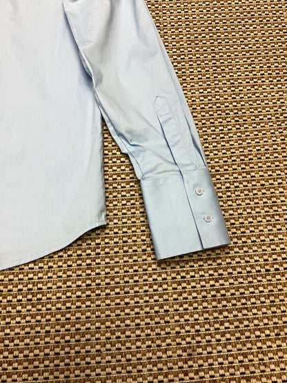 BNWT John Richmond Blue Cotton Shirt Size XL