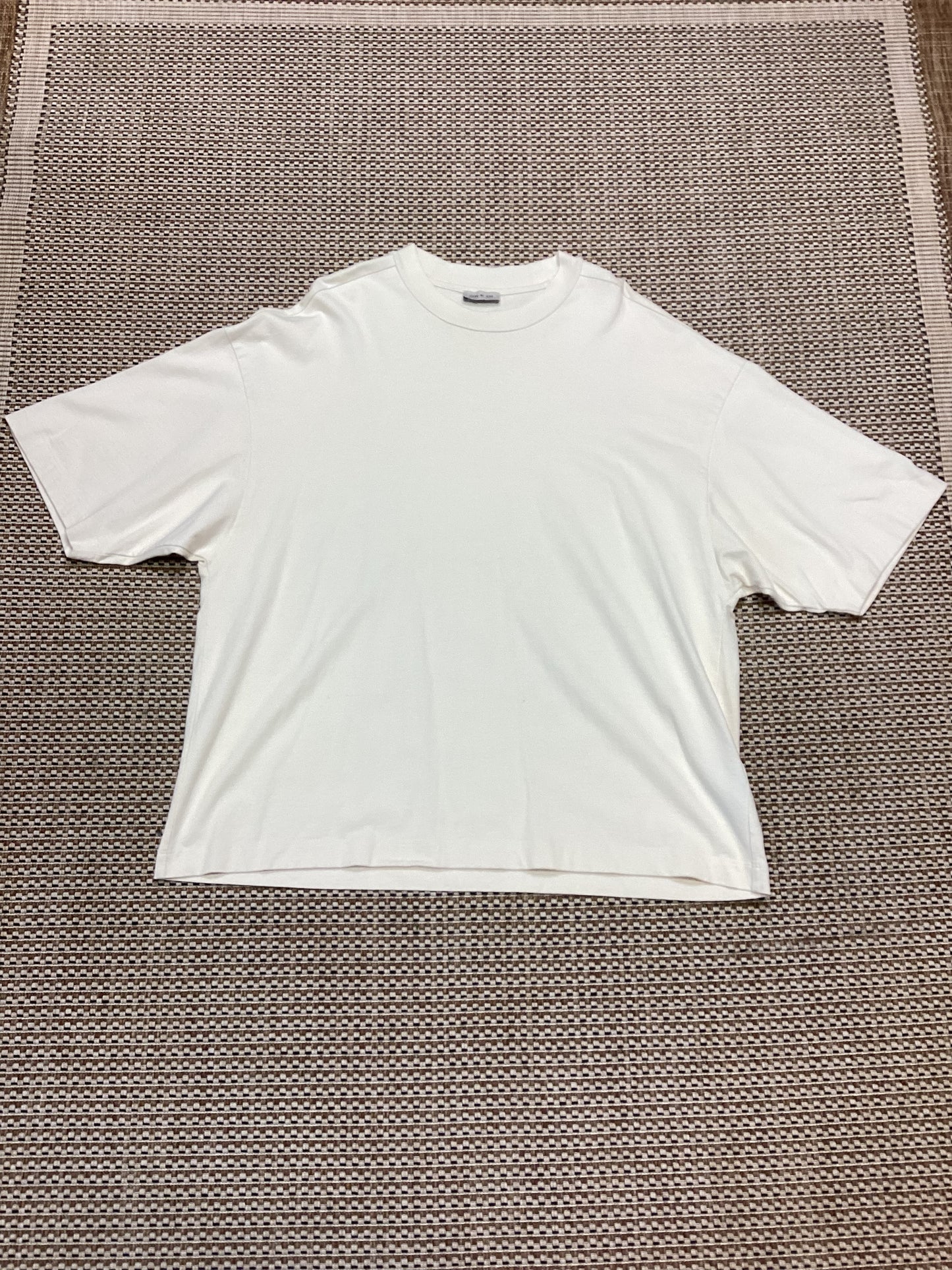 Fear of God Cream Cotton T-Shirt Size XL