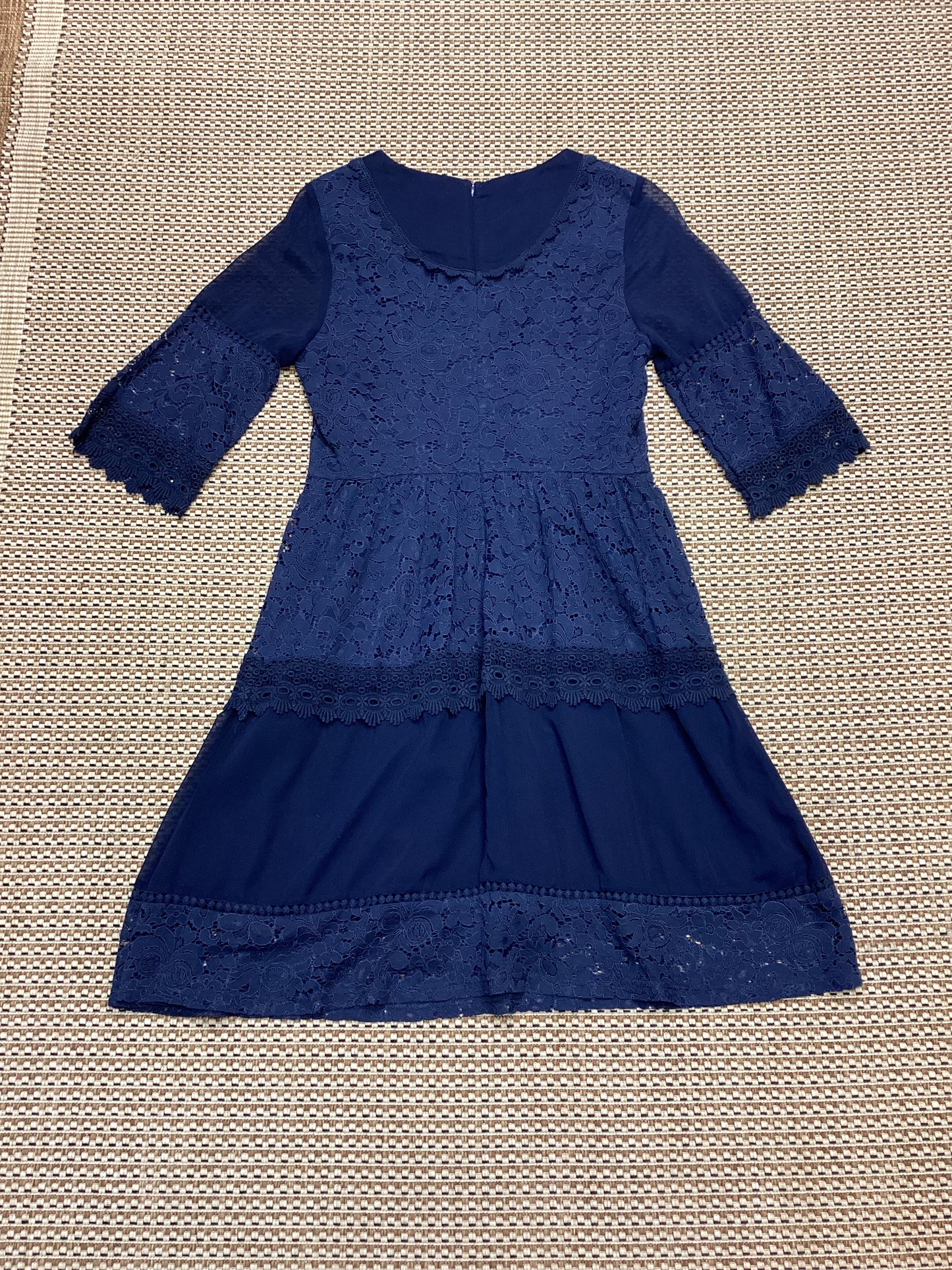 Yumi Navy Blue Semi-Formal Dress Size 12