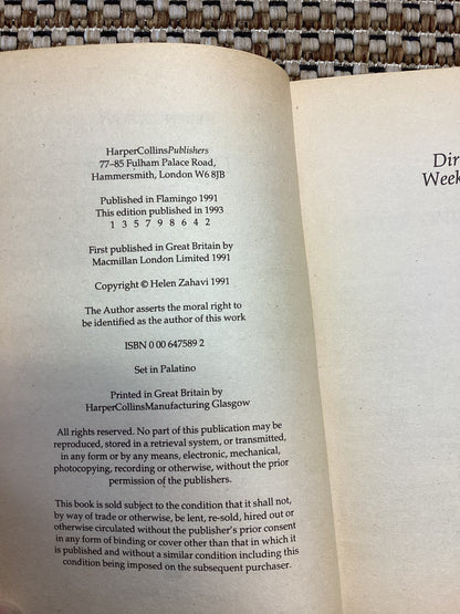 Dirty Weekend by Helen Zahavi (1993)