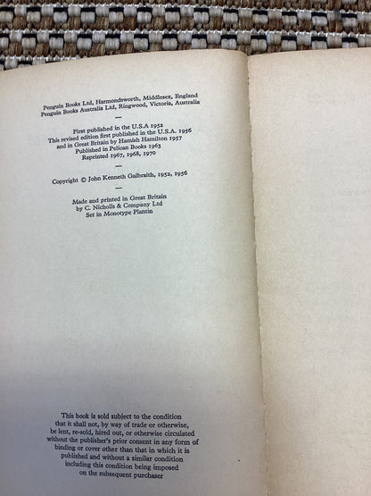 American Capitalism: The Concept of Countervailing Power by John Kenneth Galbraith (1970)