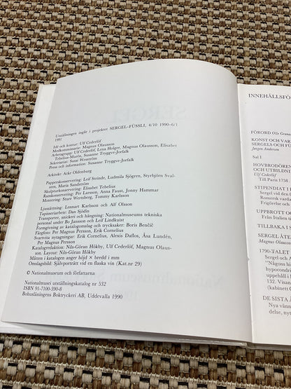 Sergel: National Museum Exhibition Catalogue by National Museum of Stockholm (1990)