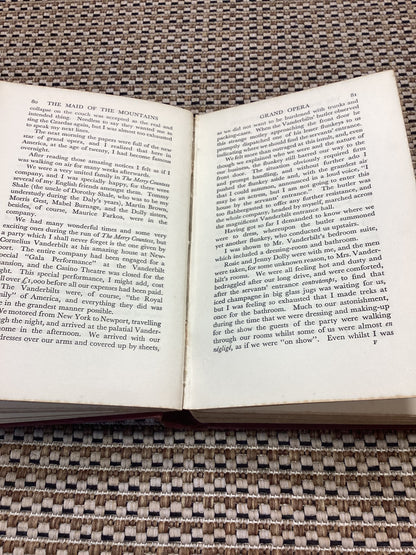 The Maid of the Mountains: Her Story - The Reminiscences of José Collins (1932)