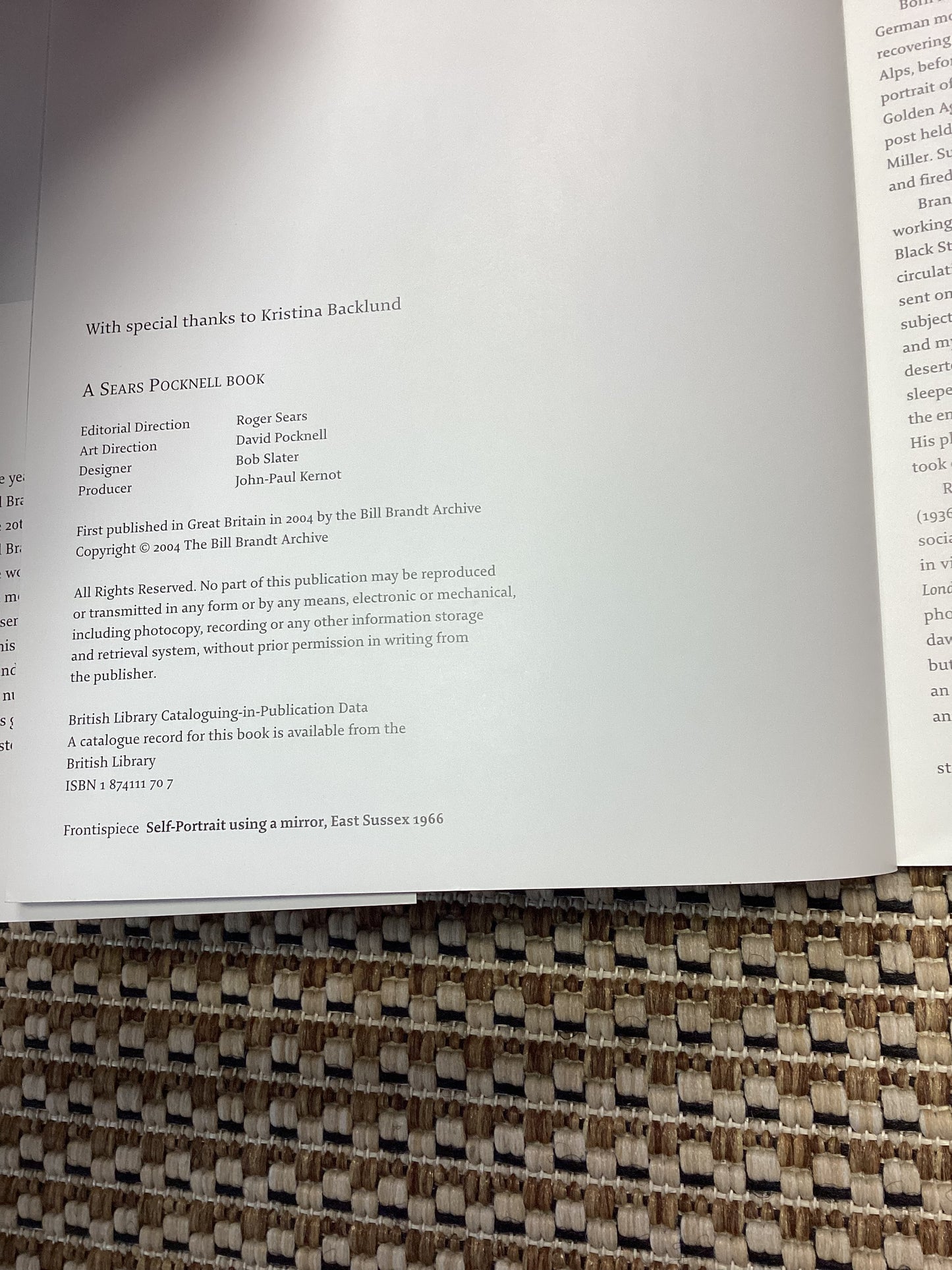 Brandt Icons by Bill Brandt (2004)