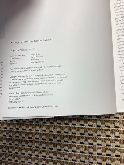 Brandt Icons by Bill Brandt (2004)