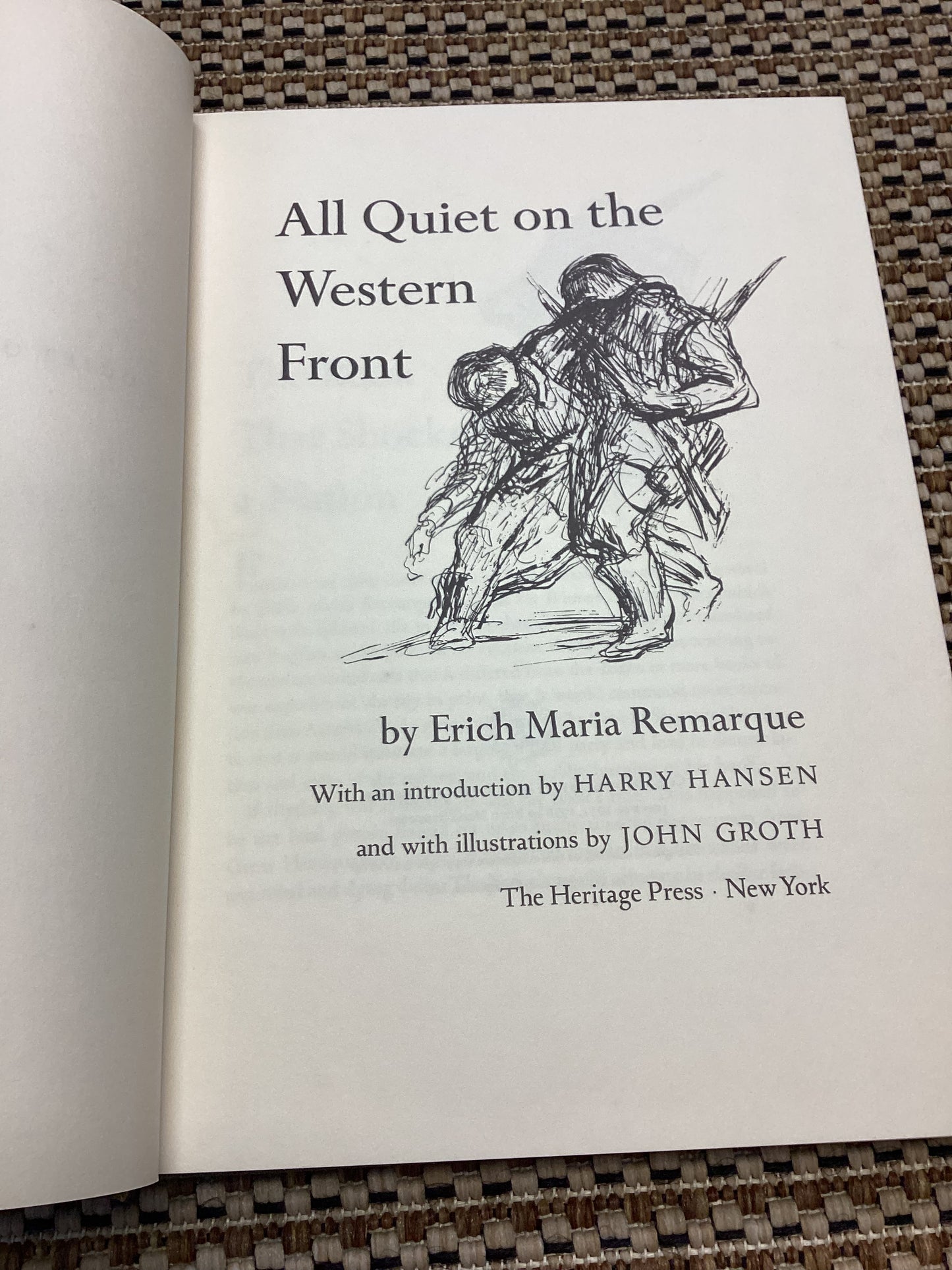 All Quiet on the Western Front by Erich Maria Remarque (1969)