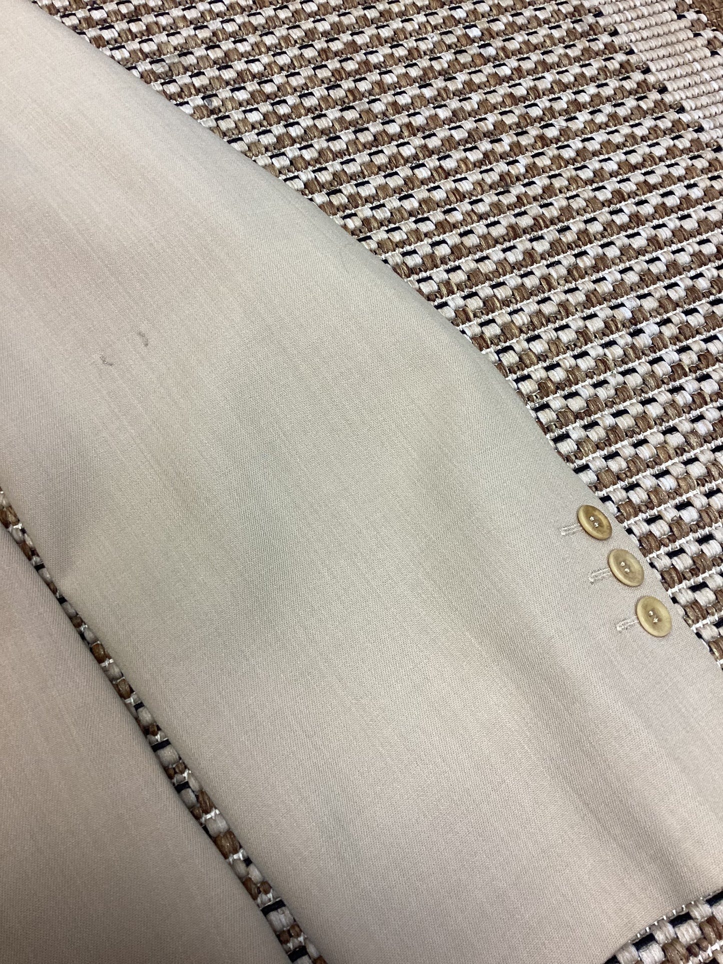 Betty Barclay Beige Wool-Blend Blazer Size 16