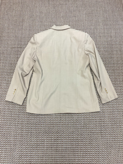 Betty Barclay Beige Wool-Blend Blazer Size 16