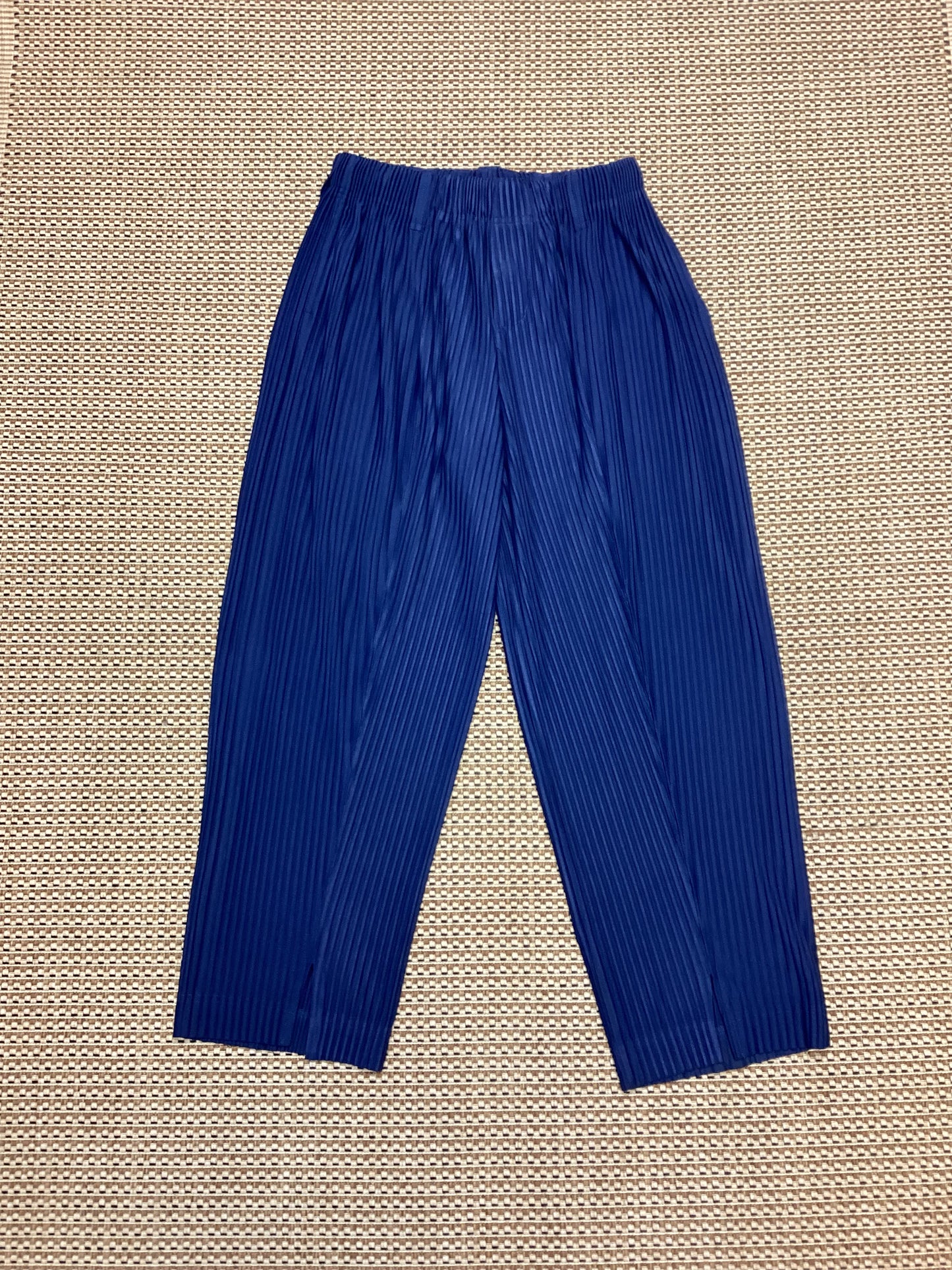 Issey Miyake Blue 'Homme Plissé' Trousers Size M