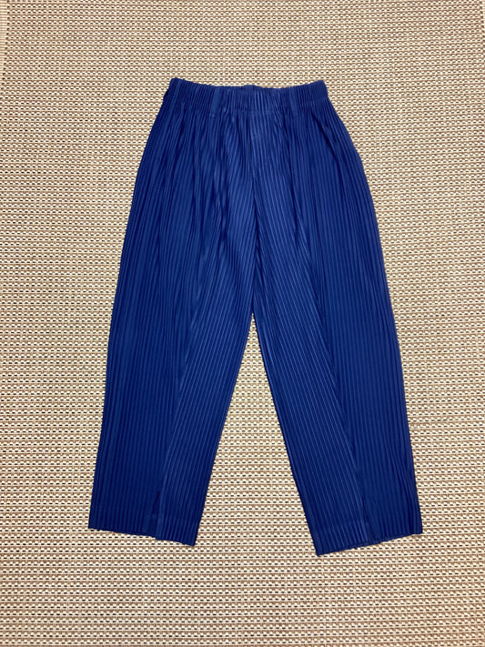 Issey Miyake Blue 'Homme Plissé' Trousers Size M