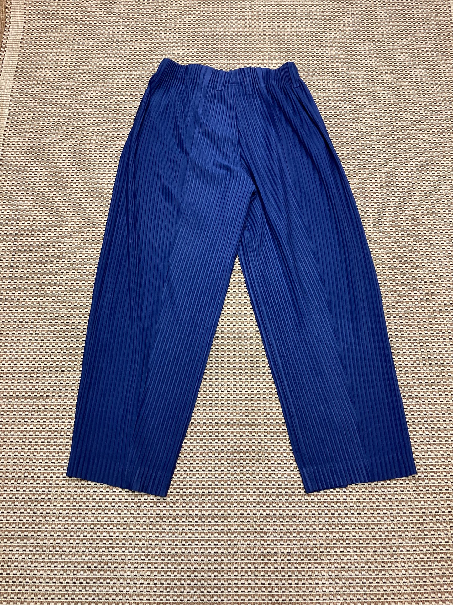 Issey Miyake Blue 'Homme Plissé' Trousers Size M