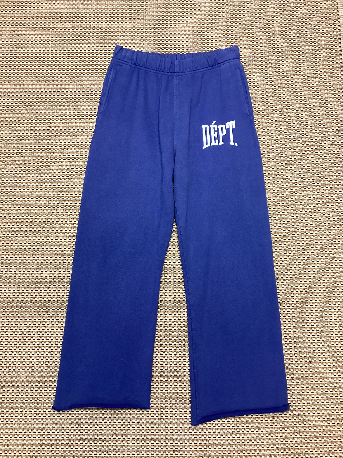 Gallery Dept. Blue 'Team Sweatpant' Cotton Joggers Size L