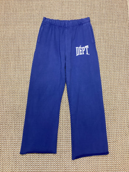 Gallery Dept. Blue 'Team Sweatpant' Cotton Joggers Size L