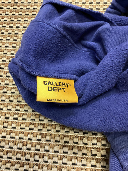 Gallery Dept. Blue 'Team Sweatpant' Cotton Joggers Size L