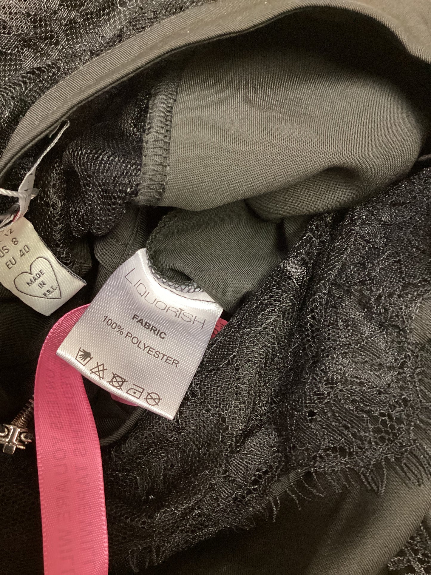 BNWT Liquorish Black Jumpsuit Size 12