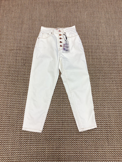 BNWT Zendaya X Tommy Hilfiger Cream Jeans Size XS