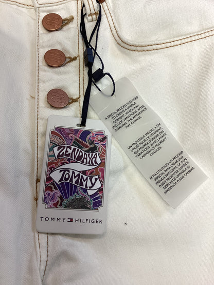 BNWT Zendaya X Tommy Hilfiger Cream Jeans Size XS