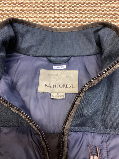 Rainforest Navy Blue Puffer Jacket Size M