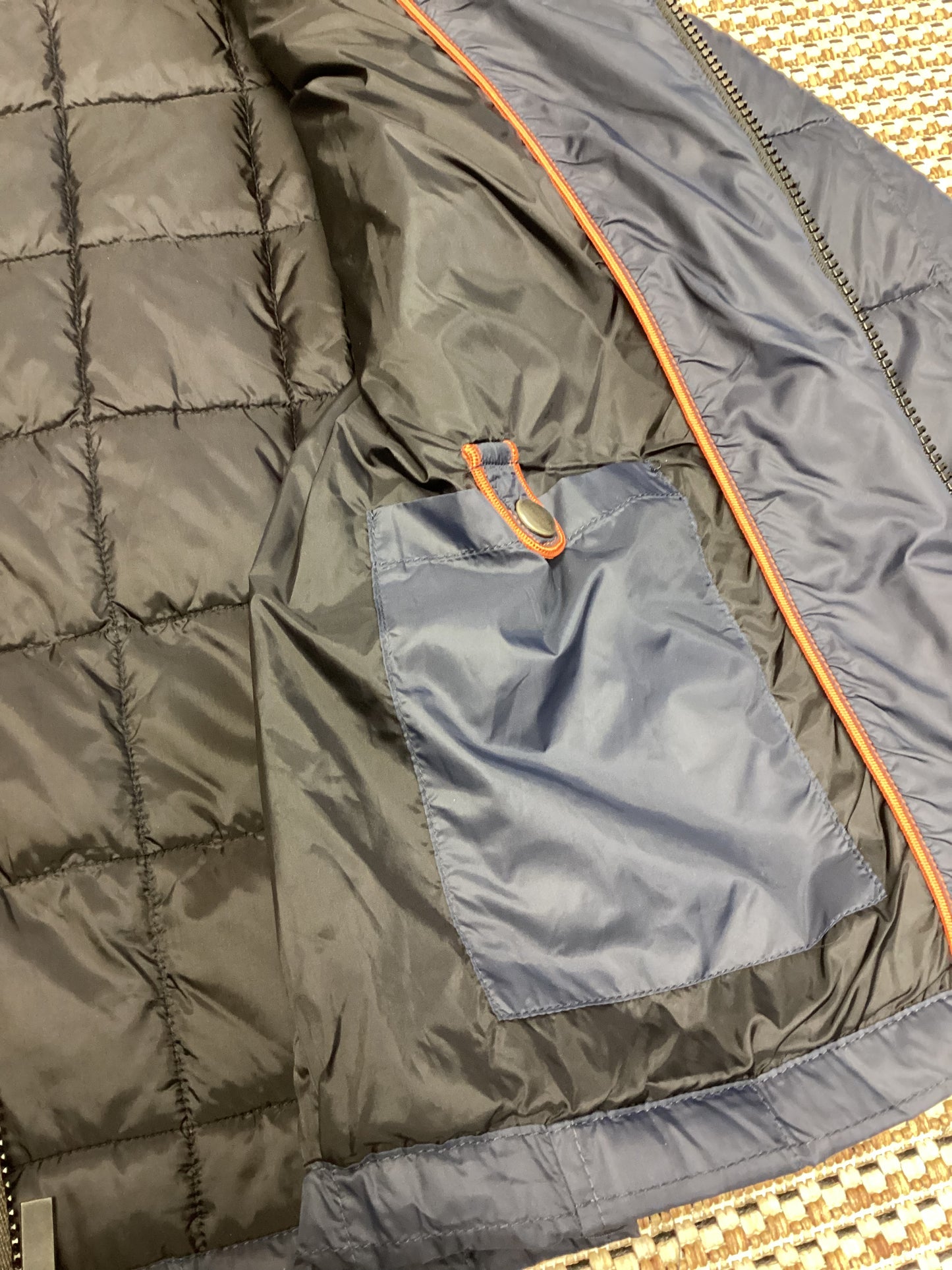 Rainforest Navy Blue Puffer Jacket Size M