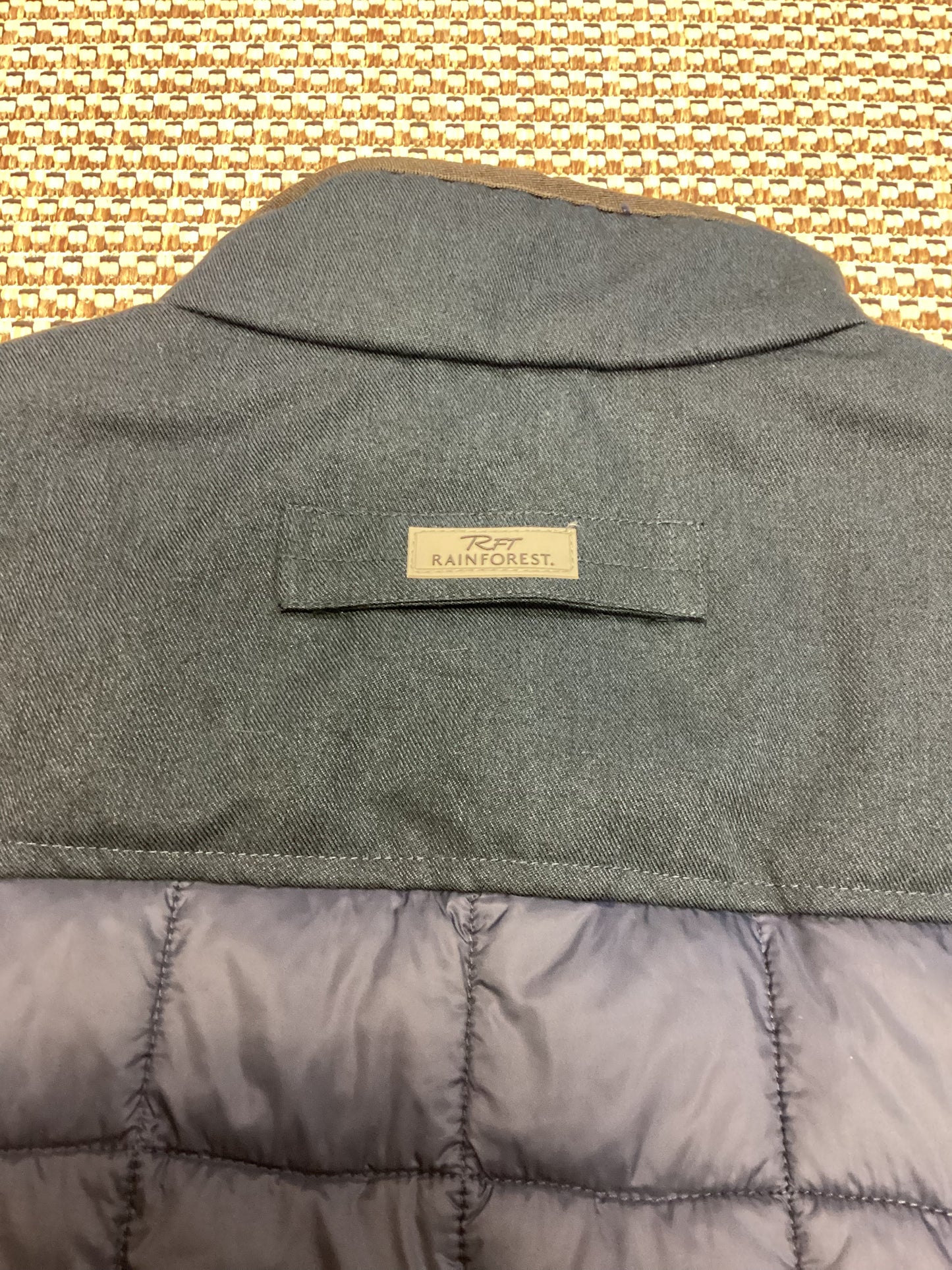 Rainforest Navy Blue Puffer Jacket Size M