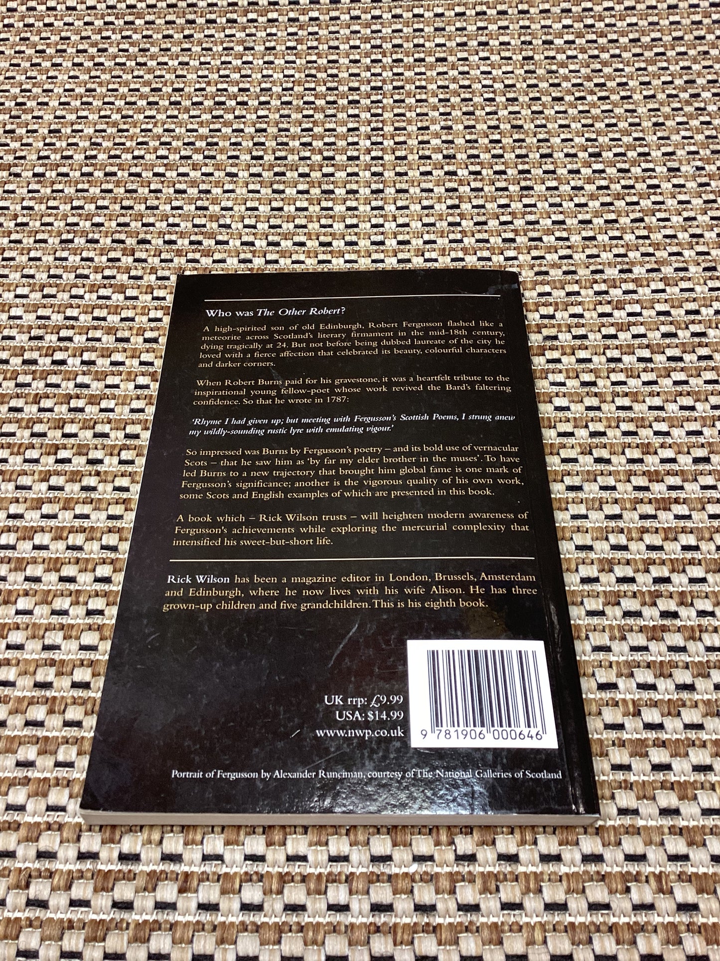 The Other Robert - Fergusson: The Poet Who Inspired Burns by Rick Wilson (2018)