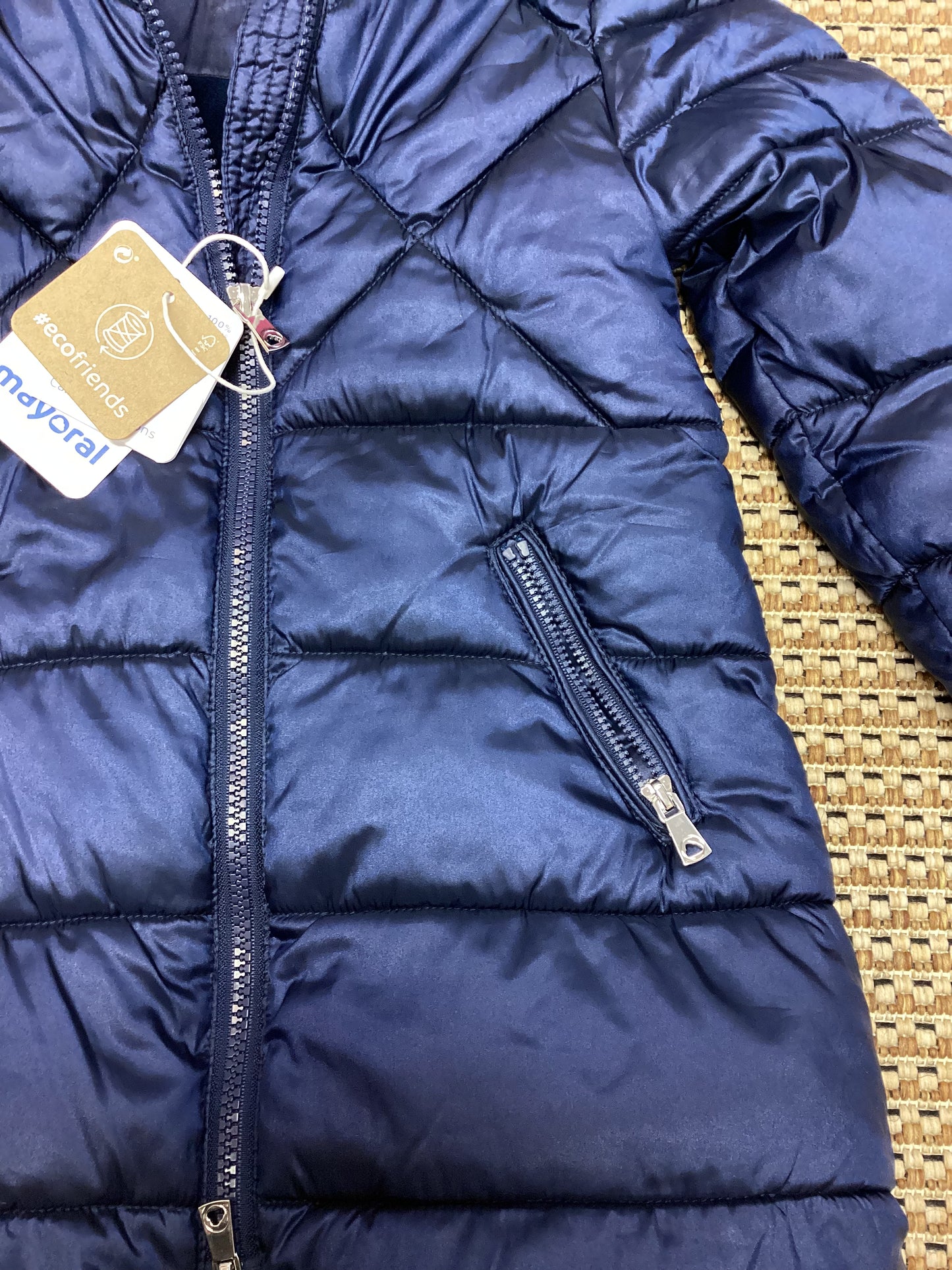 BNWT Mayoral Navy Blue Puffer Coat Kids' Size 3