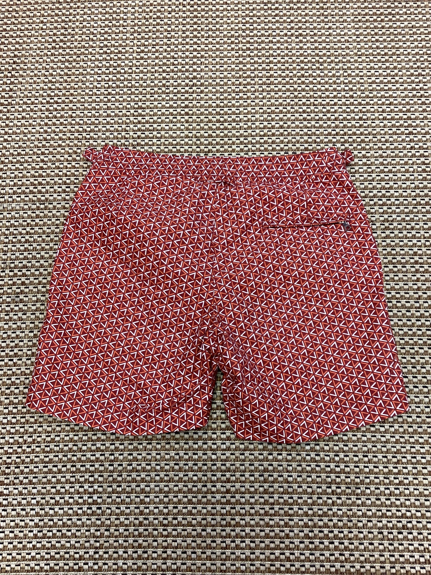 BNWT Orlebar Brown Orange Patterned Swim Shorts Size S