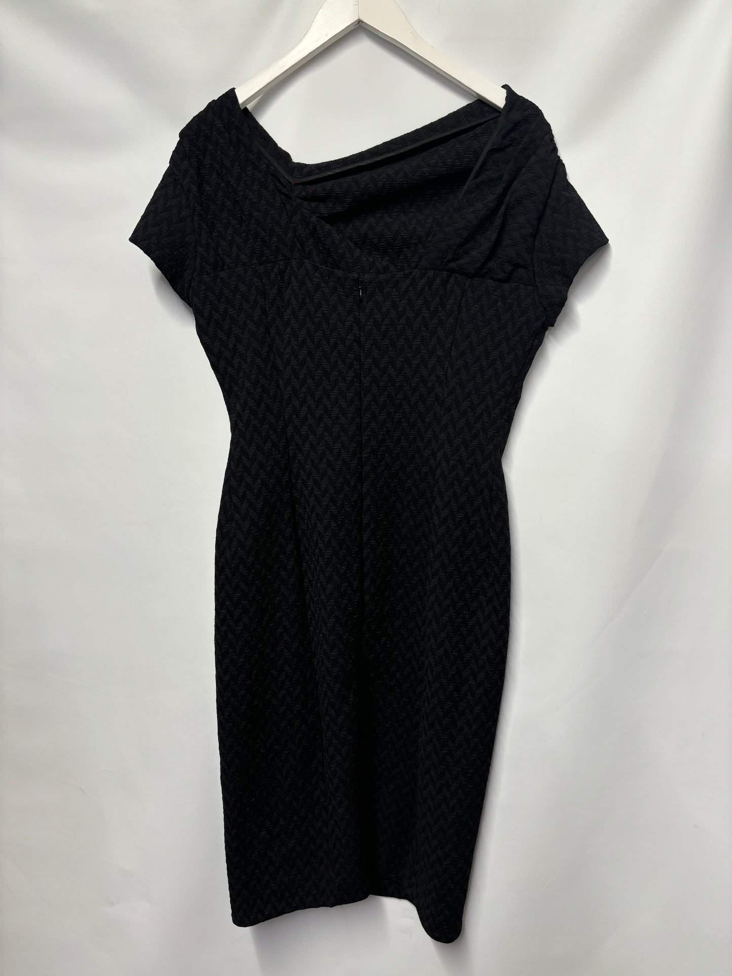 Nina Ricci Black Dress UK14